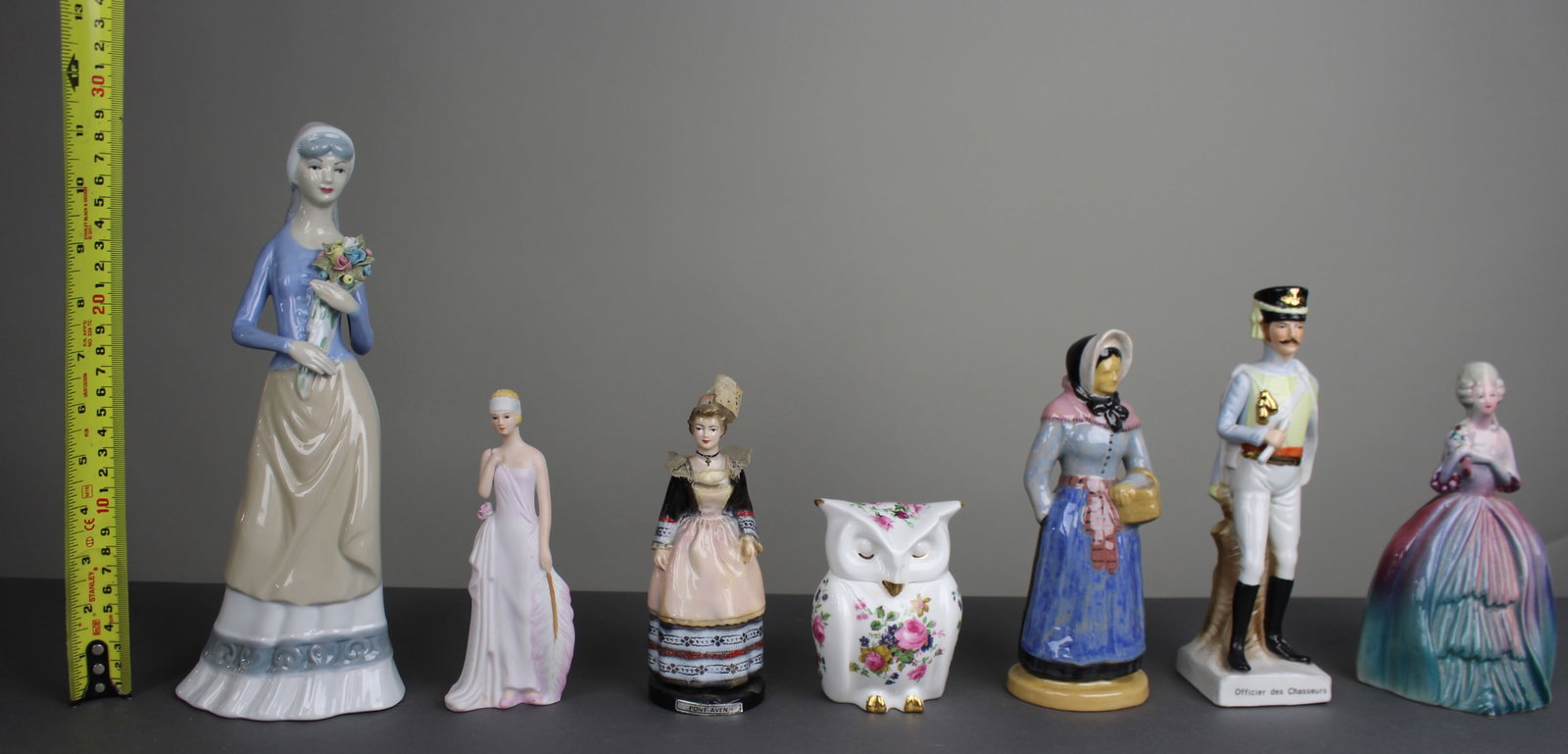Title: Collection of 7 Porcelain Figurines Description: Collection of 7 Porcelain Figurines - 2