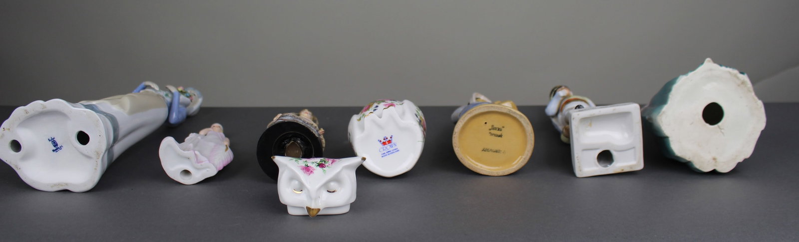 Title: Collection of 7 Porcelain Figurines Description: Collection of 7 Porcelain Figurines - 3
