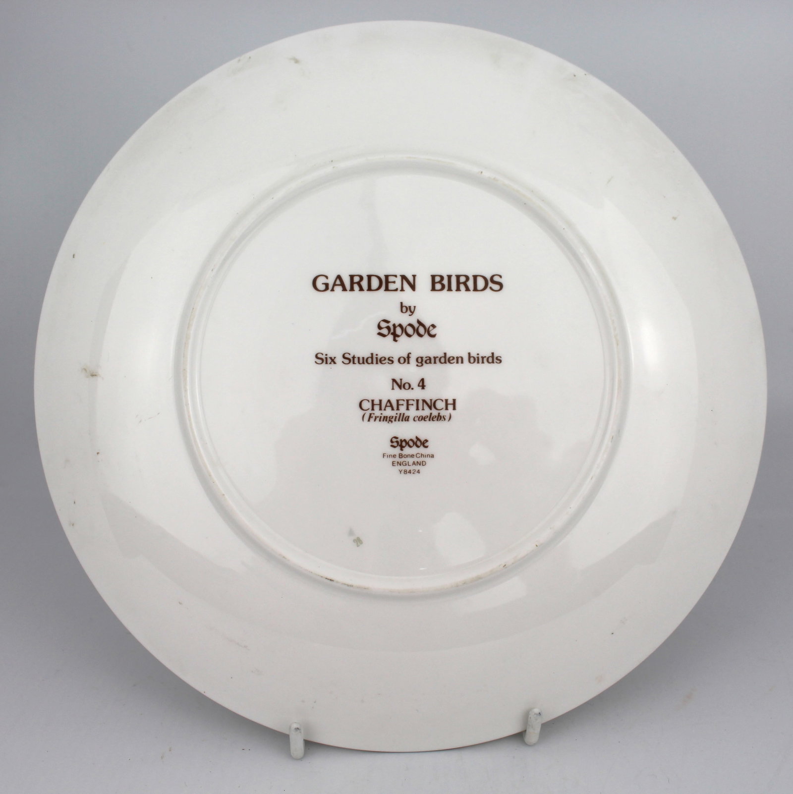 Title: Set of 4 Spode Bird Plates Description: Set of 4 Spode Bird Plates Condition: Used Delivery - 6