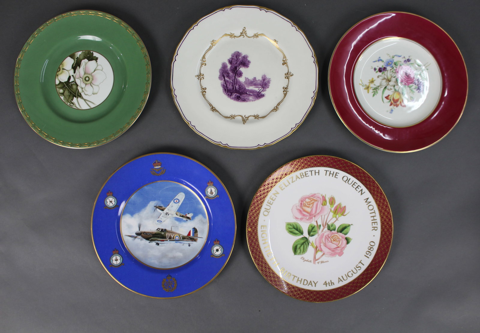 Title: Collection of 5 Royal Worcester Cabinet Plates Description: Collection of 5 Royal Worcester: Title: Collection of 5 Royal Worcester Cabinet Plates Description: Collection of 5 Royal Worcester Cabinet Plates Condition: Used Delivery option: Collection & Delivery Location: WR1 Category: Ant