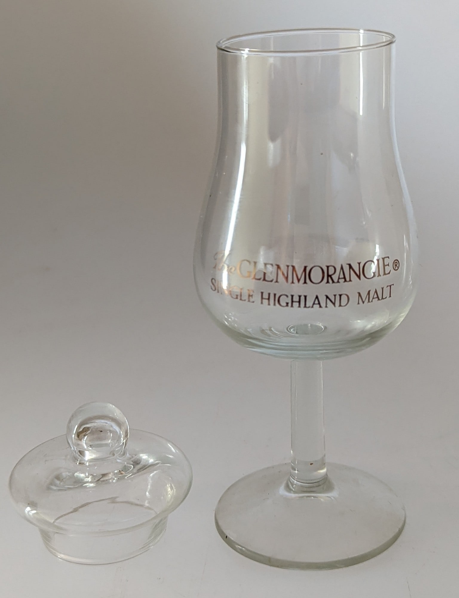 Title: Vintage Glenmorangie Whisky Tasting Glass With Lid / Single Highland Malt Copita / - 2