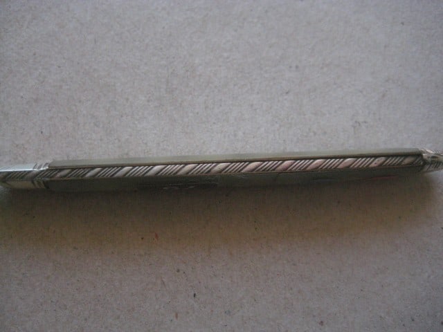 Title: George III Mother of Pearl Hafted Silver Folding Fruit Fork Description: George III - 8
