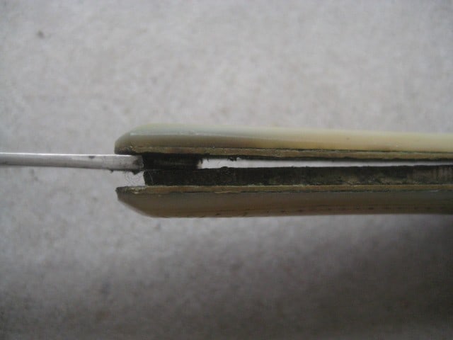 Title: George V Mother of Pearl Hafted Silver Bladed Folding Fruit Knife Description: George V - 8