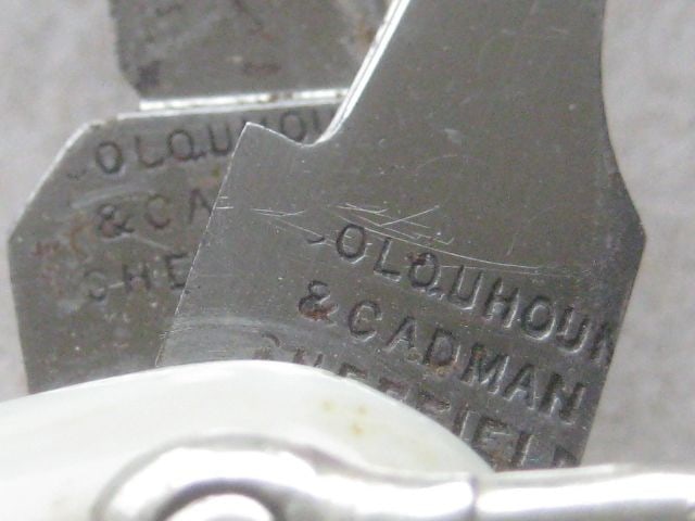 Victorian Cased Bone Hafted Multi-Bladed Penknife - 12