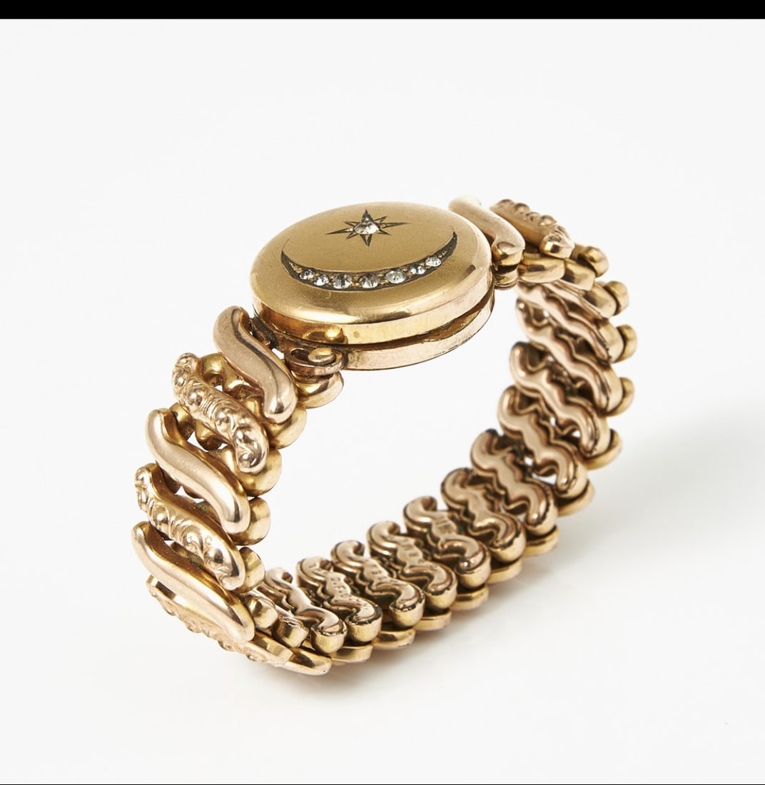 Title: Bracelet, Gilt 20 Century “Carmen Expansion Bracelet“ Description: Bracelet, gilt - 3