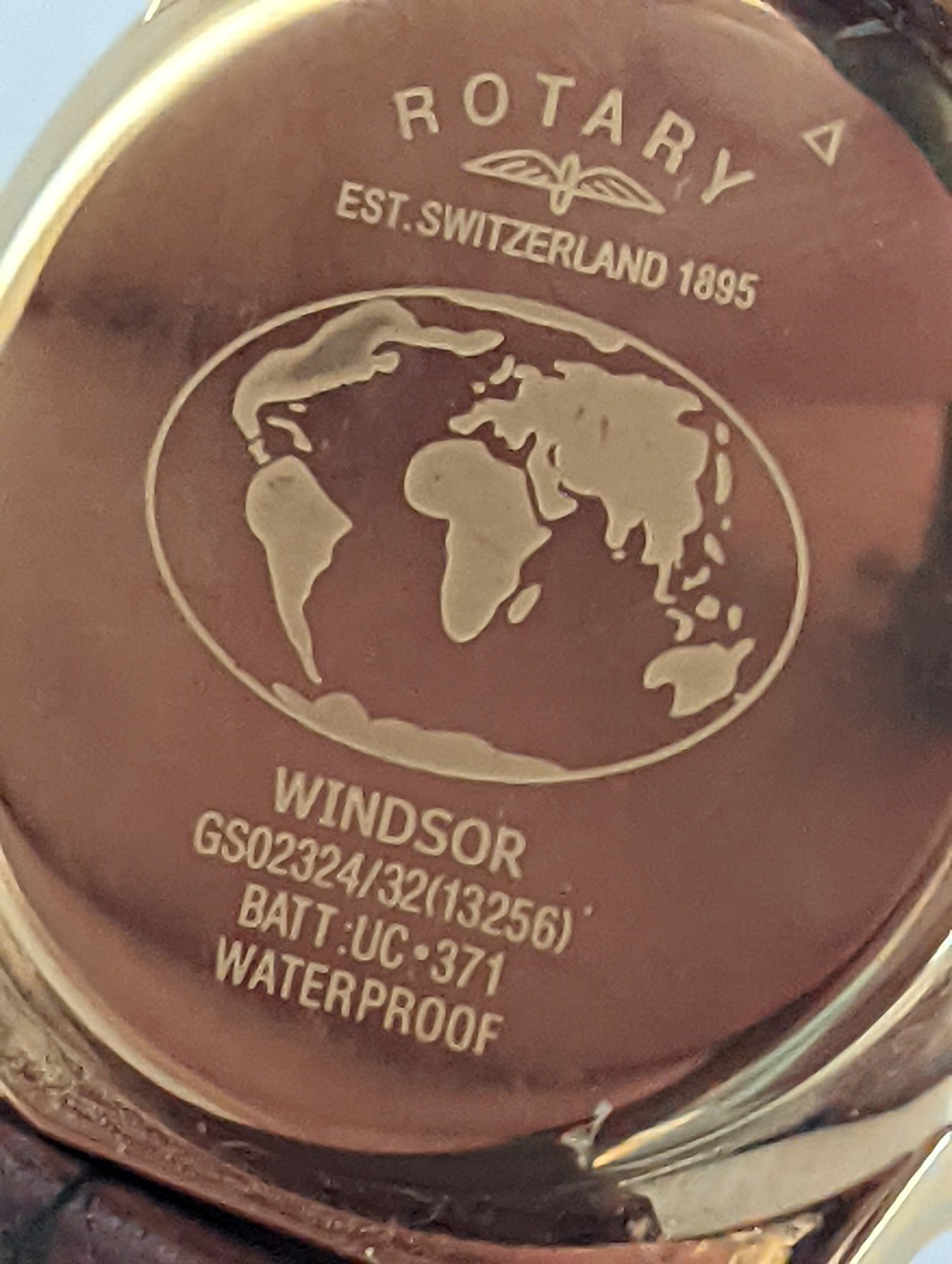A Vintage Rotary Windsor Gold-Tone Day/Date - 5