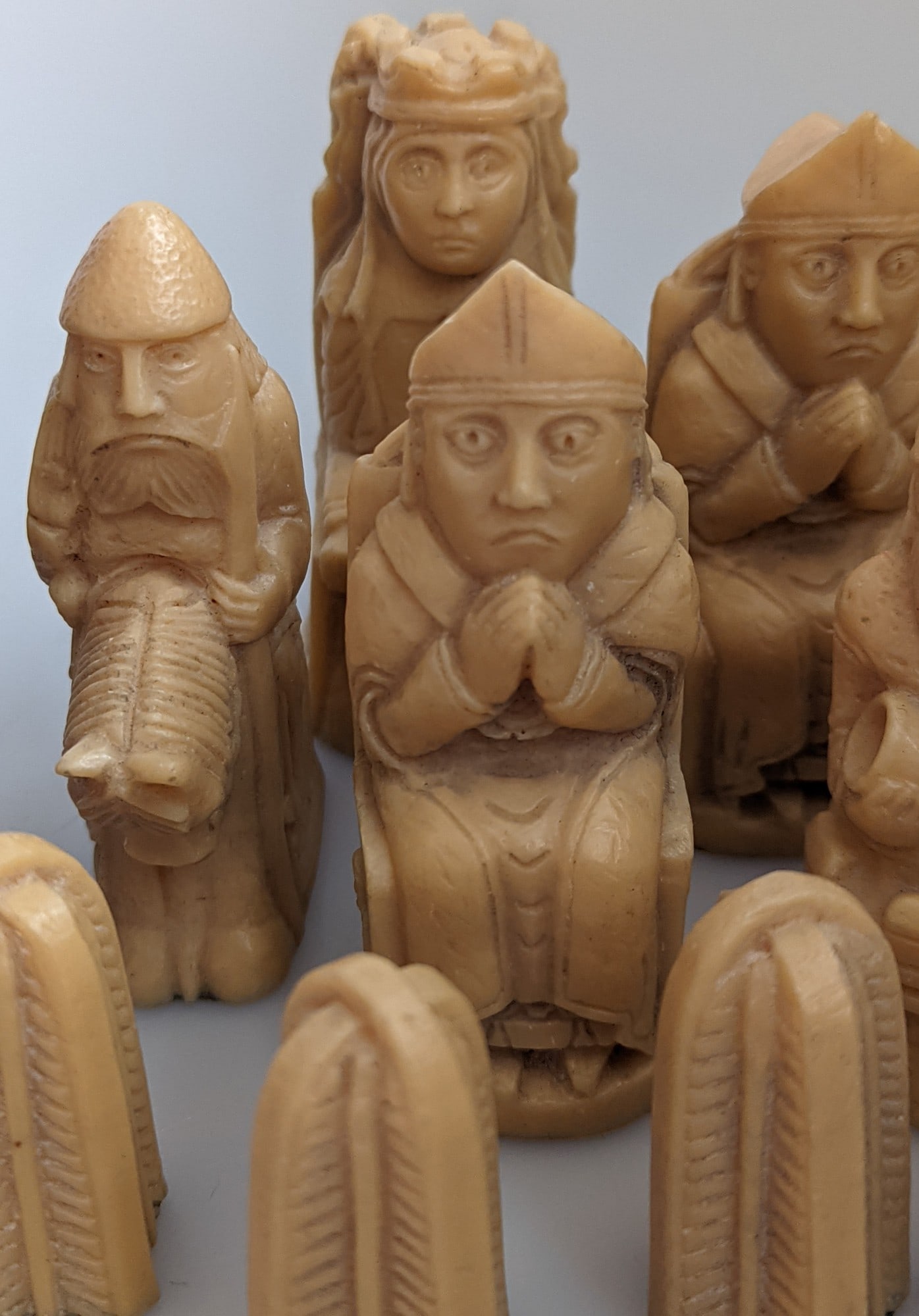 Vintage Lewis Chessmen Chess Set - 3