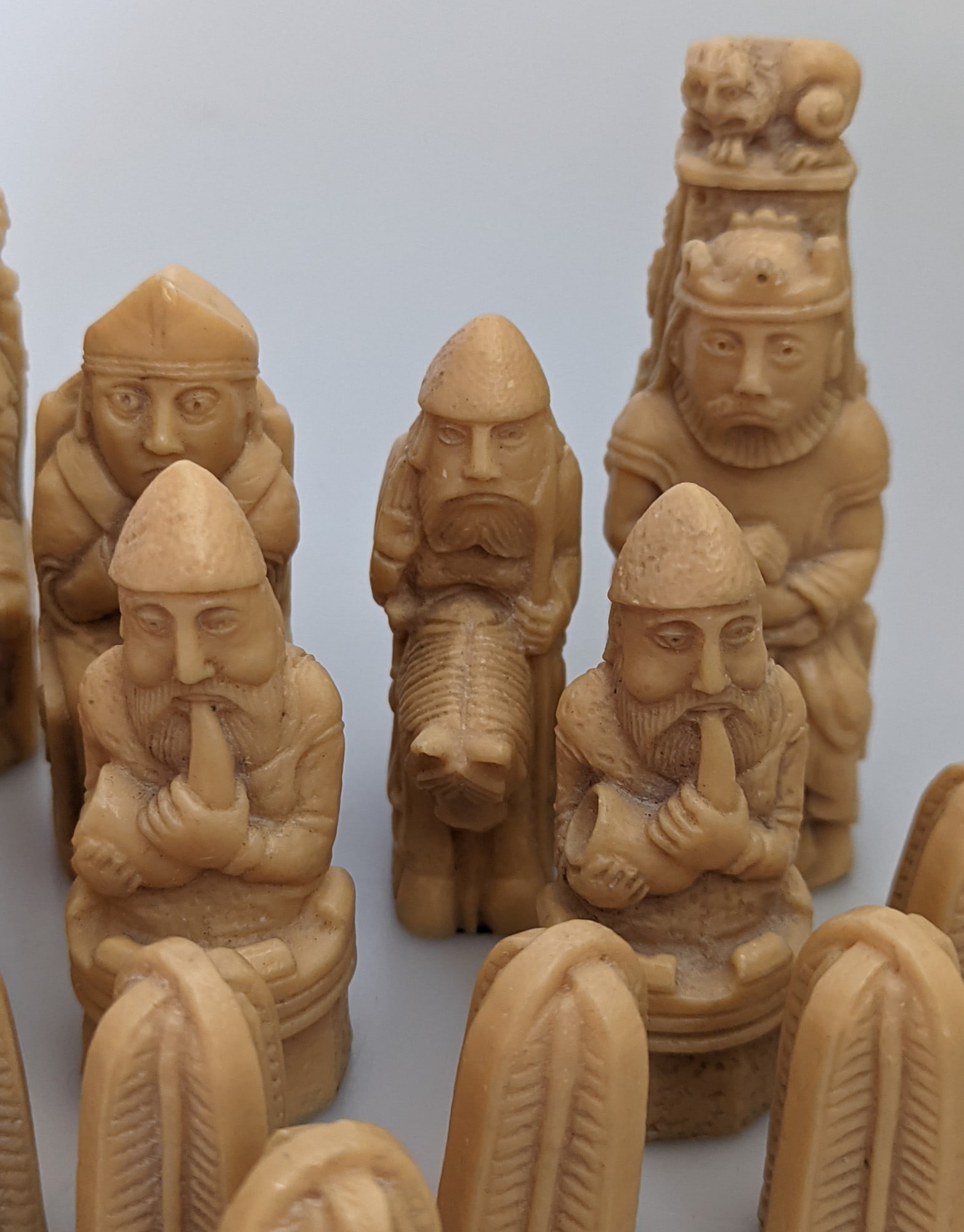 Vintage Lewis Chessmen Chess Set - 8