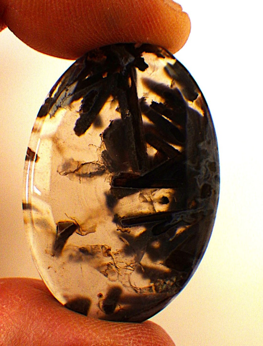 Stick"" Agate Cabochon 45 Carats - 3