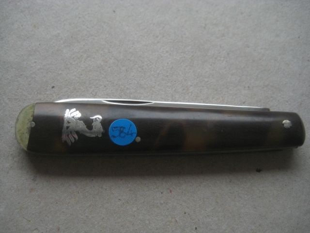Victorian Silver Bladed Folding Fruit Knife - 11