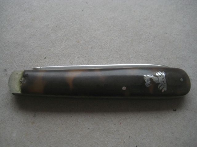 Victorian Silver Bladed Folding Fruit Knife - 12