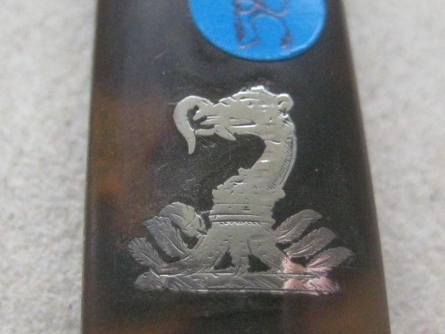 Victorian Silver Bladed Folding Fruit Knife - 3
