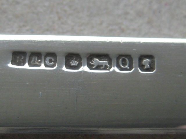 Victorian Silver Bladed Folding Fruit Knife - 6