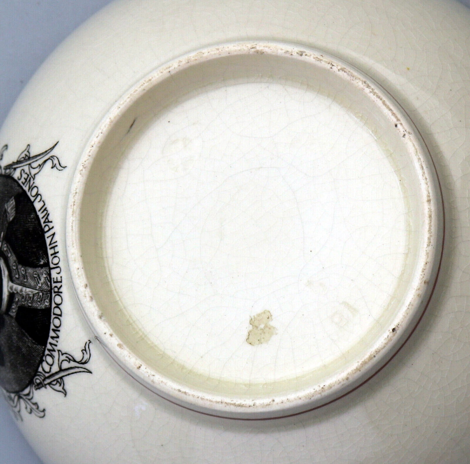 A Rare Staffordshire Lustre USA Naval Maritime Commemorative Pottery Bowl C.19thC - 8