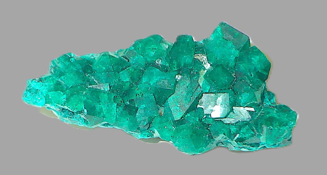 Natural Russian Diopside With Terminated Crystals 27 Carats - 3