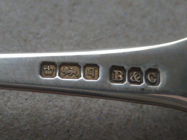 Rare Edwardian Mother of Pearl Hafted Twin Silver Bladed Folding Fruit Knife - 6