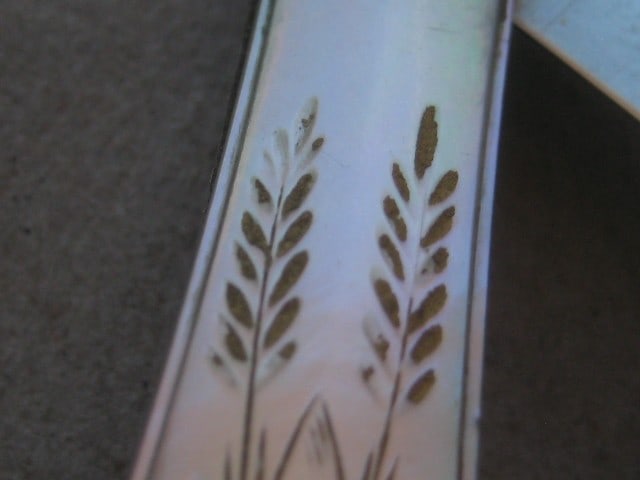 Title: Victorian Mother of Pearl Hafted Silver Bladed Folding Fruit Knife Description: Victori - 8