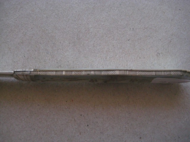 Title: Victorian Mother of Pearl Hafted Silver Bladed Folding Fruit Knife Description: Victori - 9