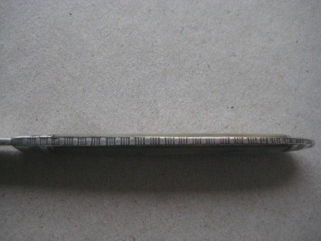 George III Mother of Pearl Hafted Silver Bladed Folding Fruit Knife - 6