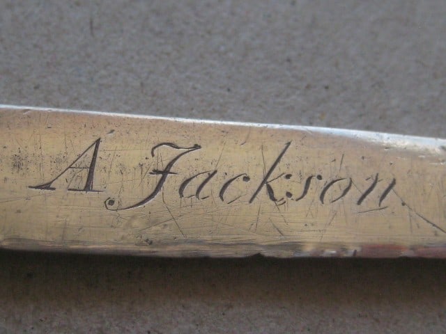George III Silver Bladed Folding Fruit Knife - 9