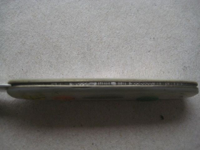 Victorian Mother of Pearl Hafted Silver Bladed Folding Fruit Knife - 7