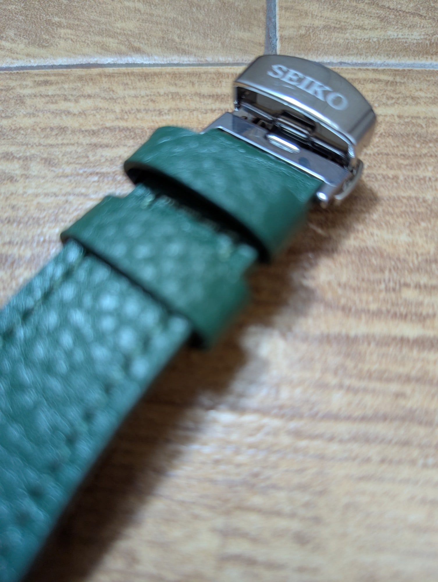 Seiko Automatic Open Heart — Green Dial Sports-Luxury Watch - 7