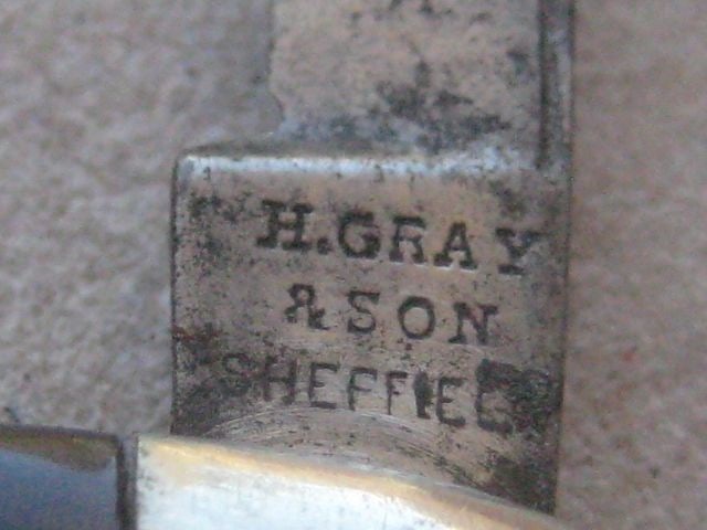Vintage Twin Steel Bladed Folding Fruit Knife, c1920 - 3