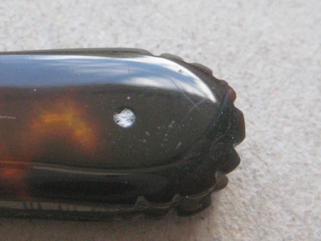 George IV Silver Bladed Folding Fruit Knife - 6
