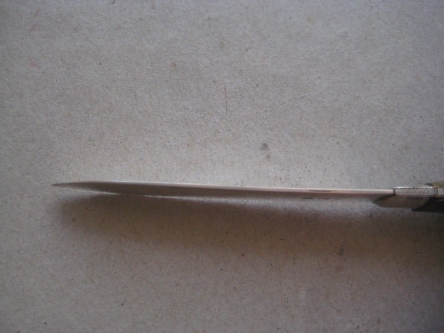 George IV Silver Bladed Folding Fruit Knife - 9