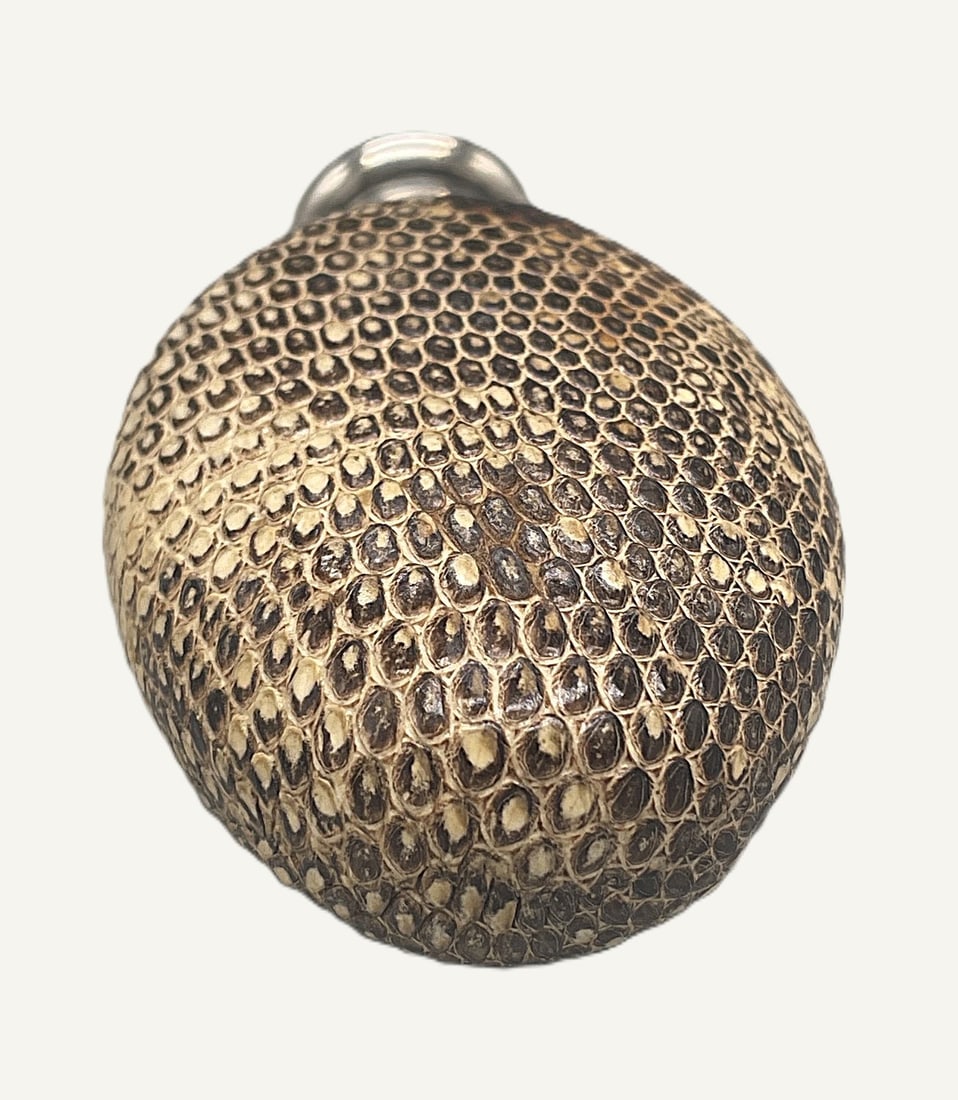 Victorian Ceramic Snakeskin Scent Bottle - 5