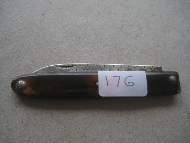 George III Silver Bladed Folding Fruit Knife - 10