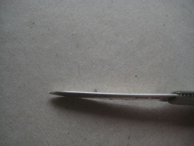 Title: George V Mother of Pearl Hafted Silver Bladed Folding Fruit Knife Description: George V - 7