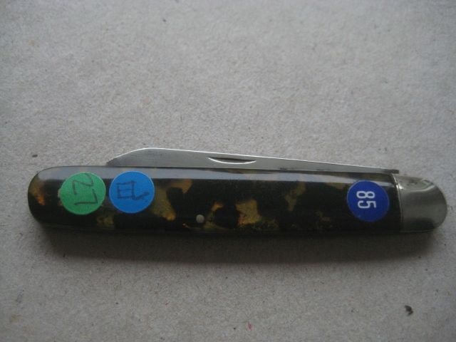 George V Silver Bladed Folding Fruit Knife - 8