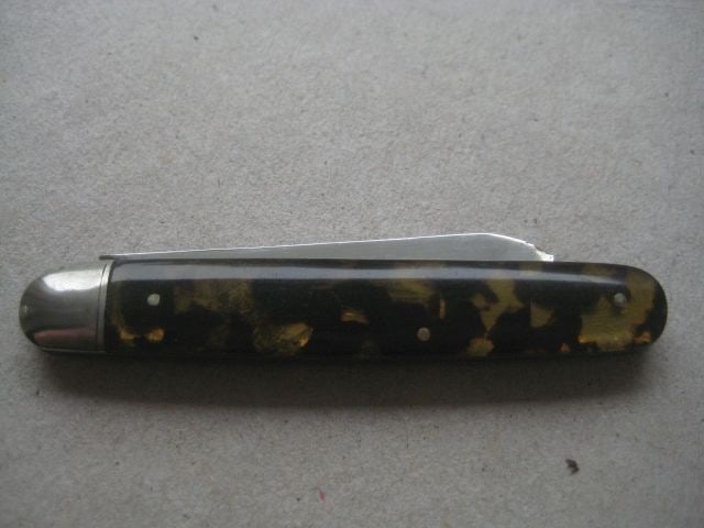 George V Silver Bladed Folding Fruit Knife - 9