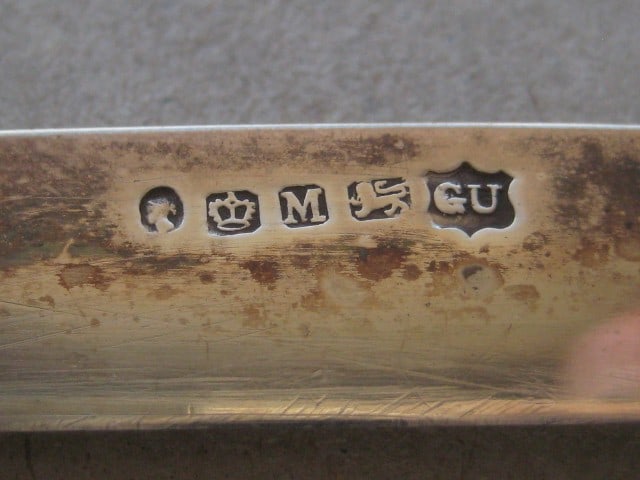 Victorian Mother of Pearl Hafted Silver Bladed Folding Fruit Knife - 3