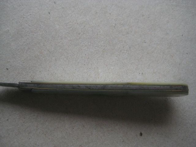 Title: William IV Mother of Pearl Hafted Quill Bladed Folding Fruit Knife Description: William IV - 5