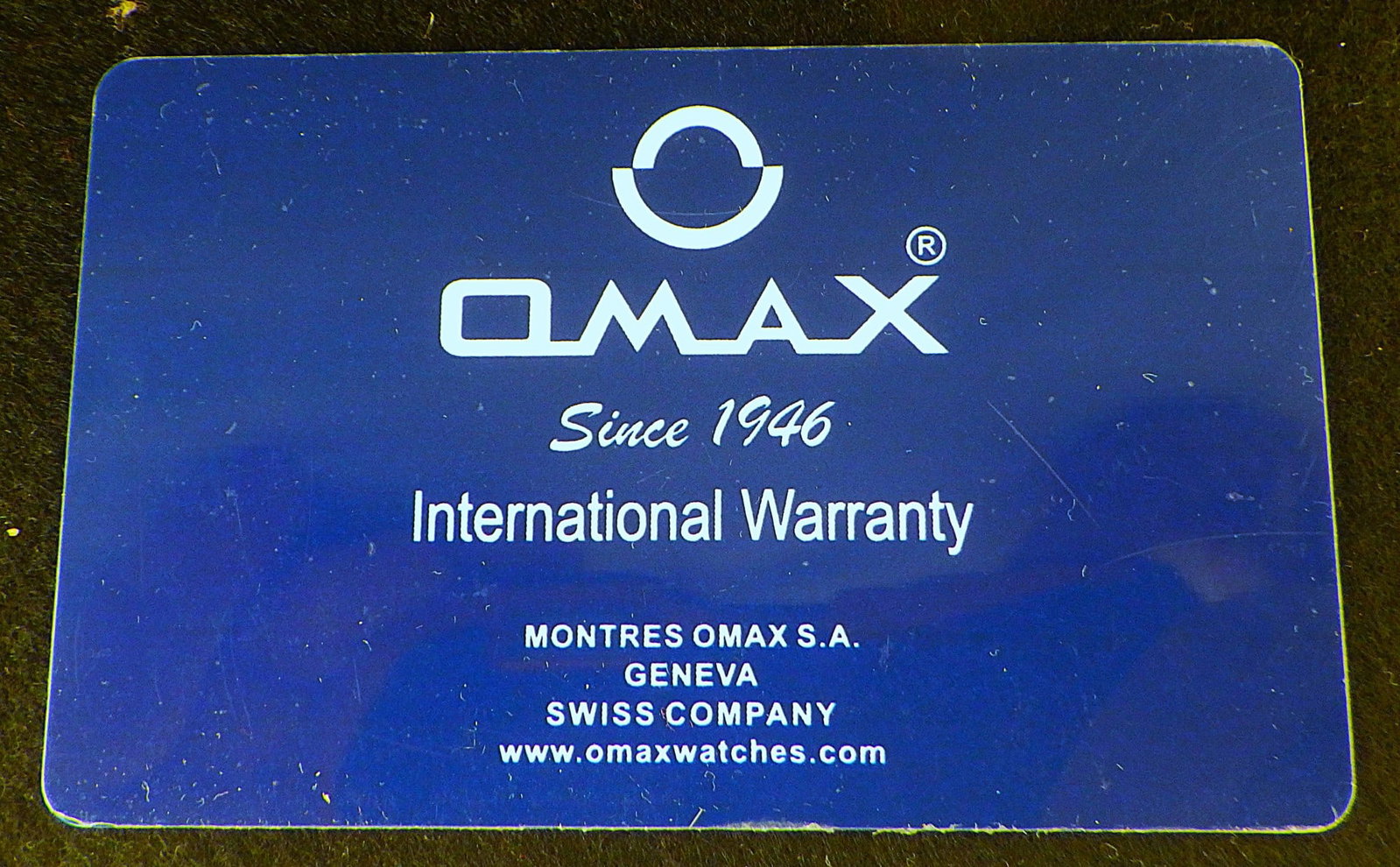 Brand New Swiss OMAX Unisex Blue Watch - 5