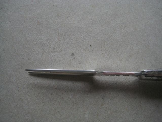 Victorian Mother of Pearl Hafted Matching Silver Bladed Folding Fruit Knife and Folding Fork - 16