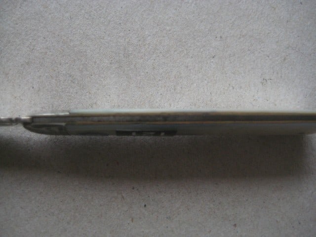 George V Mother of Pearl Hafted Silver Bladed Folding Fruit Knife - 6