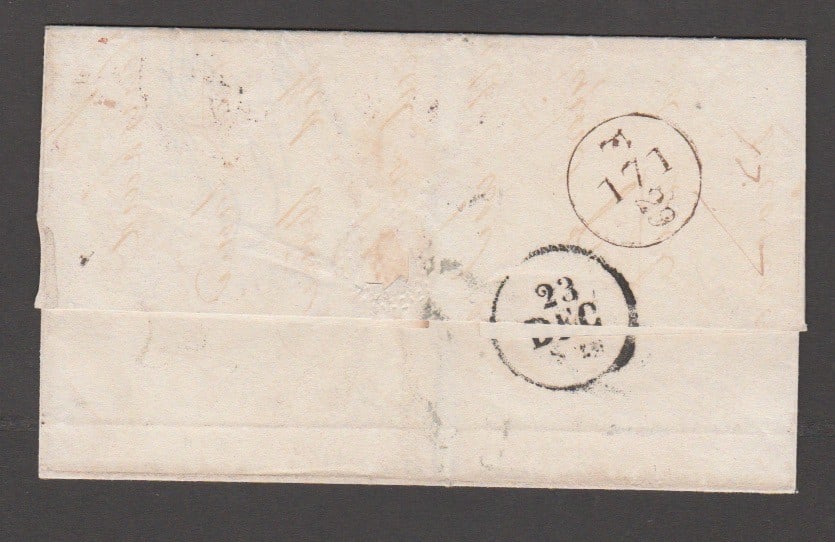 Title: G.B. Ship Letters - Gloucester 1829 Description: Entire from Quebec to France carried by R - 2