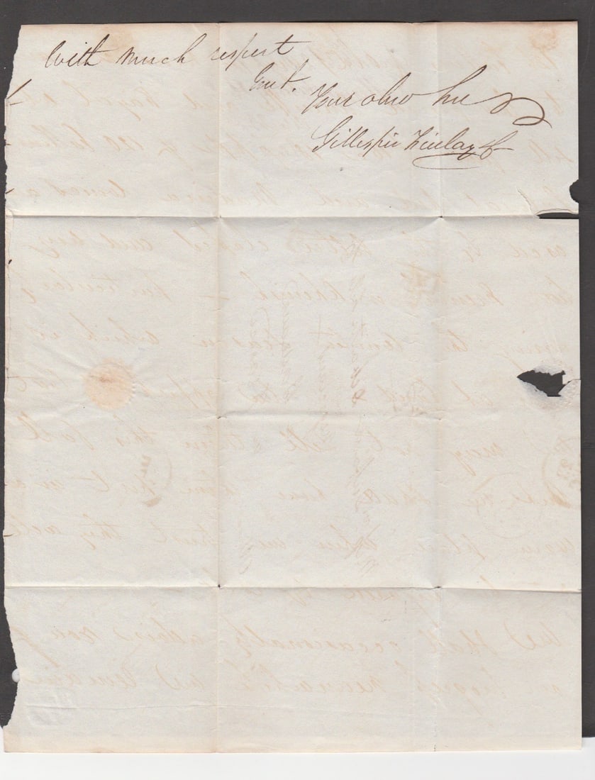 Title: G.B. Ship Letters - Gloucester 1829 Description: Entire from Quebec to France carried by R - 3