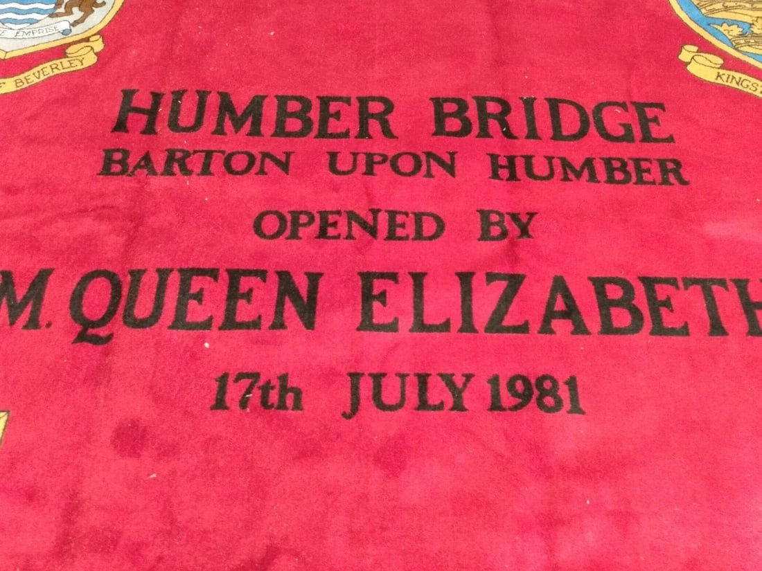 Title: Royalty RED CARPET for THE Opening of HUMBER BRIDGE OPENED BY H.M. QUEEN ELIZABETH II 17th (1 of 8)