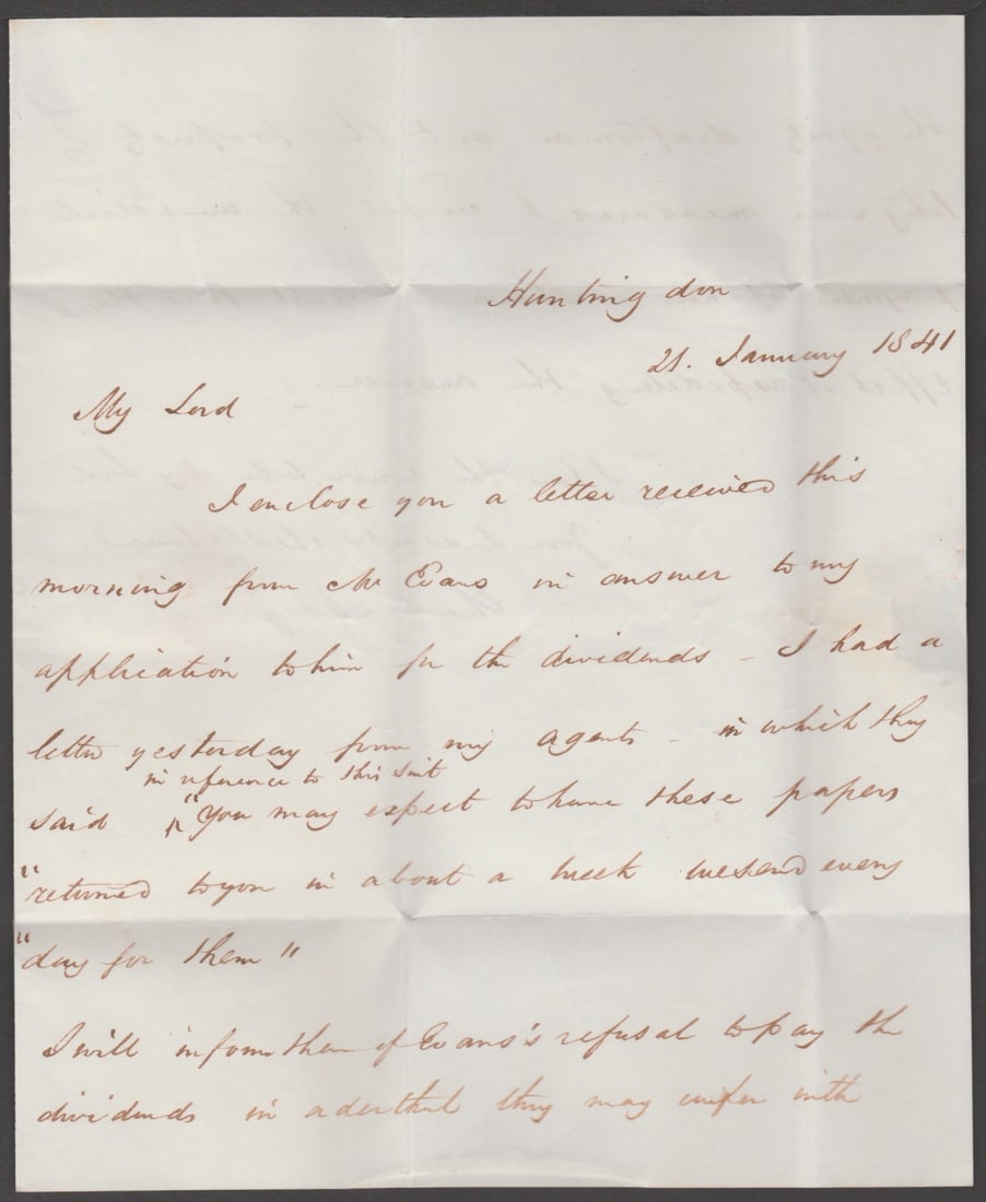 Title: Great Britain - Pictorial Envelopes / Postal Reform 1841 (Jan. 21) Description: Lettersheet - 3