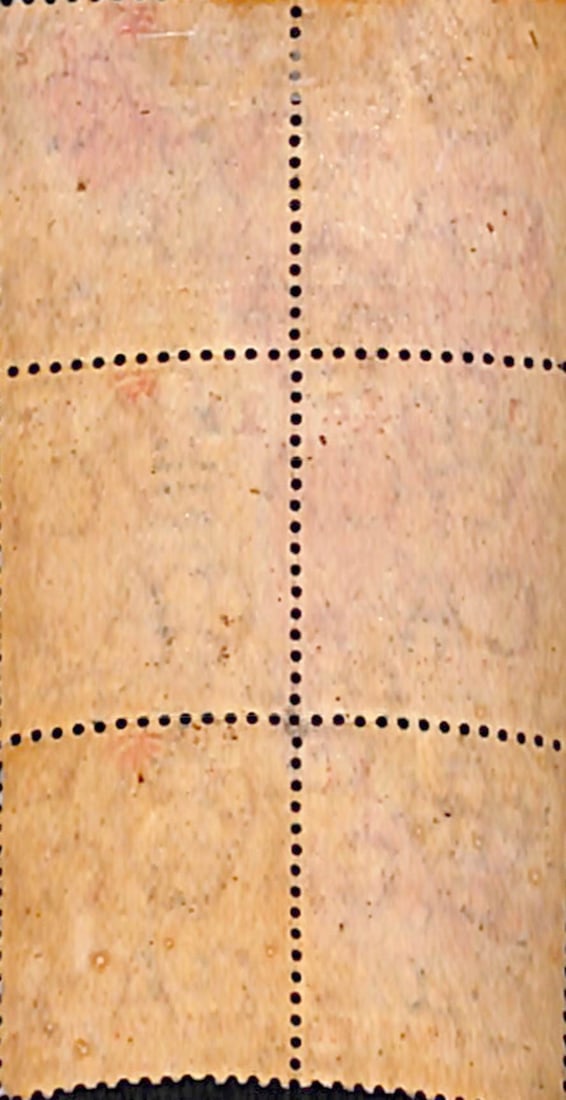 Title: British Solomon Islands 1913 Description: 1d block of six cancelled by three strikes of "S. - 2
