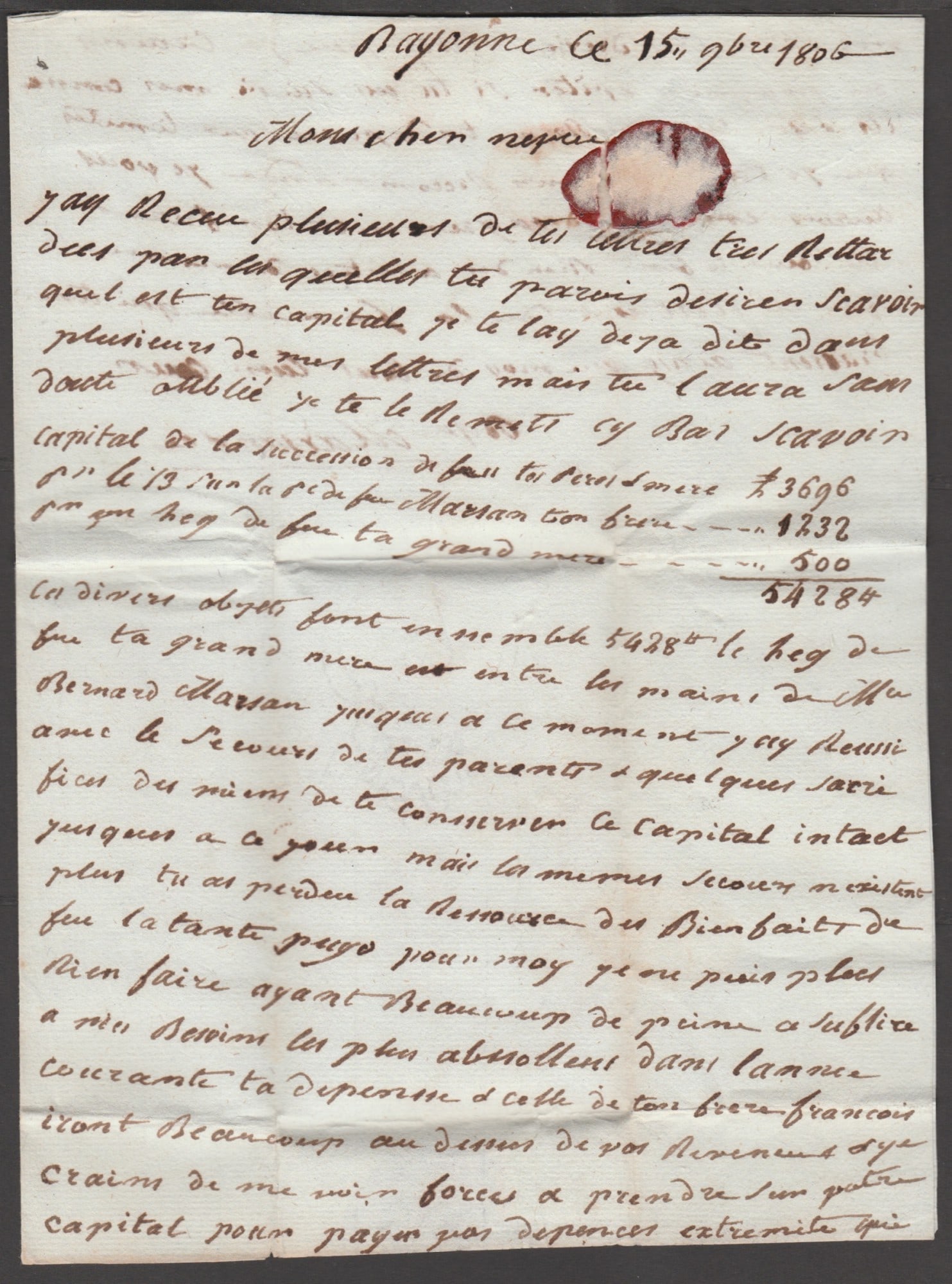 Title: Great Britain - Military - P.O.W. Mail 1906 (Nov . 15) Description: Entire letter with "P. - 3