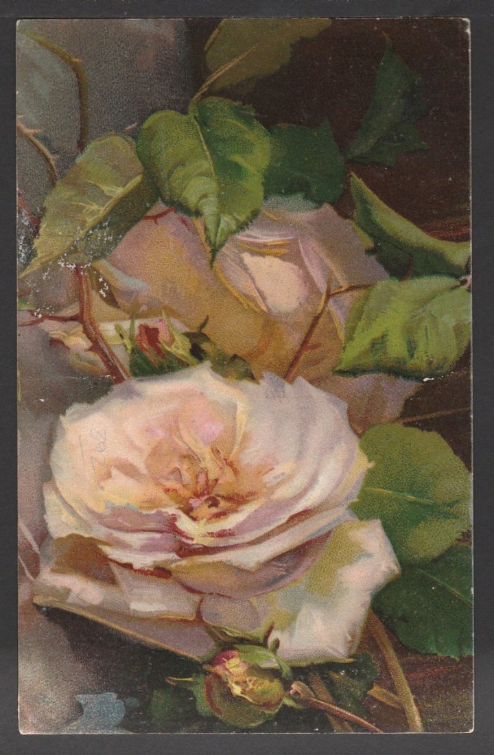 Title: G.B. - Air Mails 1905 (July 12) Description: Beckenham Flower Show picture postcard with - 2