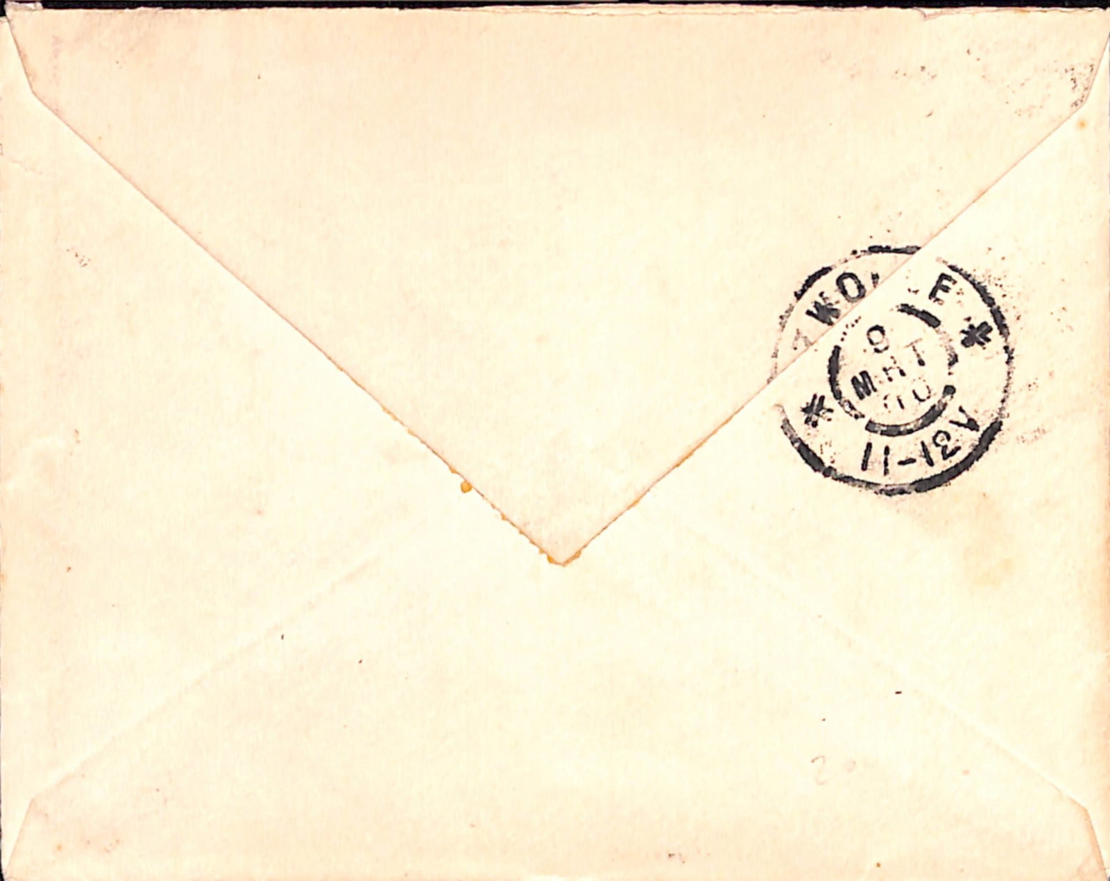 Title: Boer War 1900 (Jan 24) Description: Cover from Holland, posted in Natal during the Boer - 2
