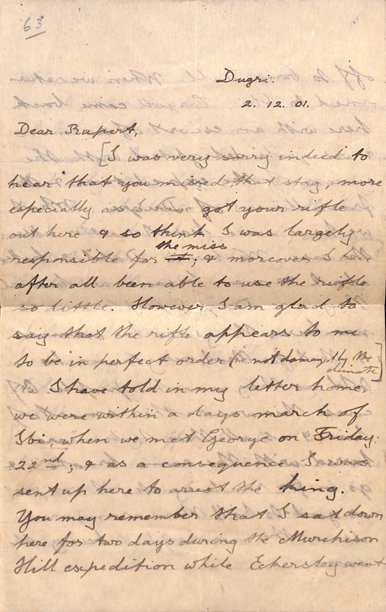 Title: Northern Nigeria 1901 (Dec. 2) Description: Stampless cover to London endorsed "No Stamps - 3
