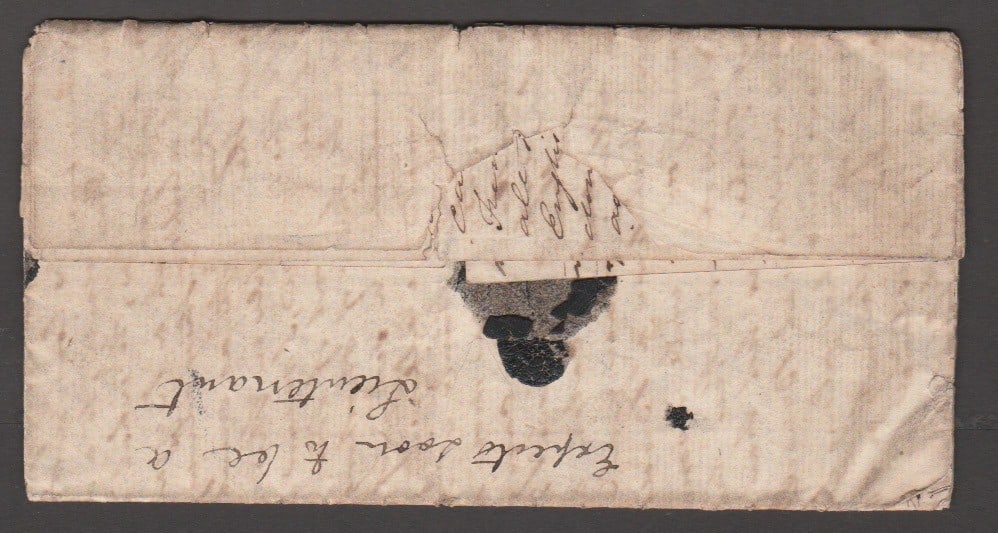 Title: G.B Military / Maritime-Falmouth 1810 (Oct. 27) Description: Entire letter from Thomas - 2