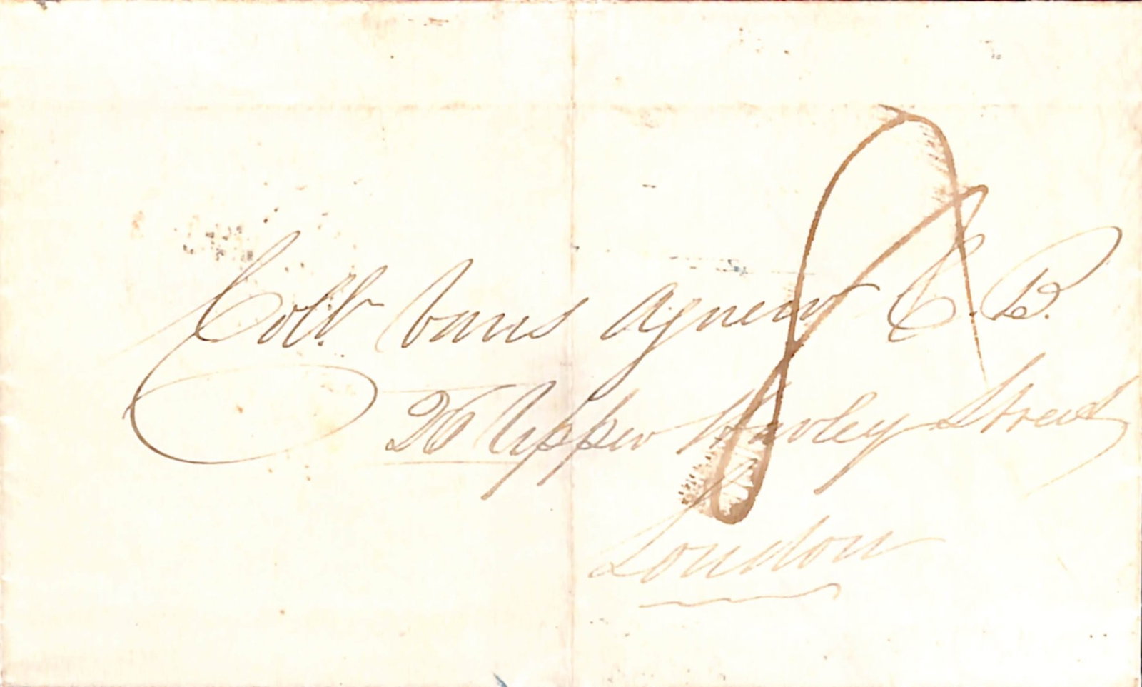 Title: G.B - Hampshire - Forwarding Agents 1834 (Jan 3) Description: Entire posted from Portsmouth - 2